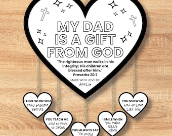 Father's Day Bible Craft Sunday School Fathers Day Craft Church Activities Kids Christian Preschool Coloring Pages Printable Coloring Sheets