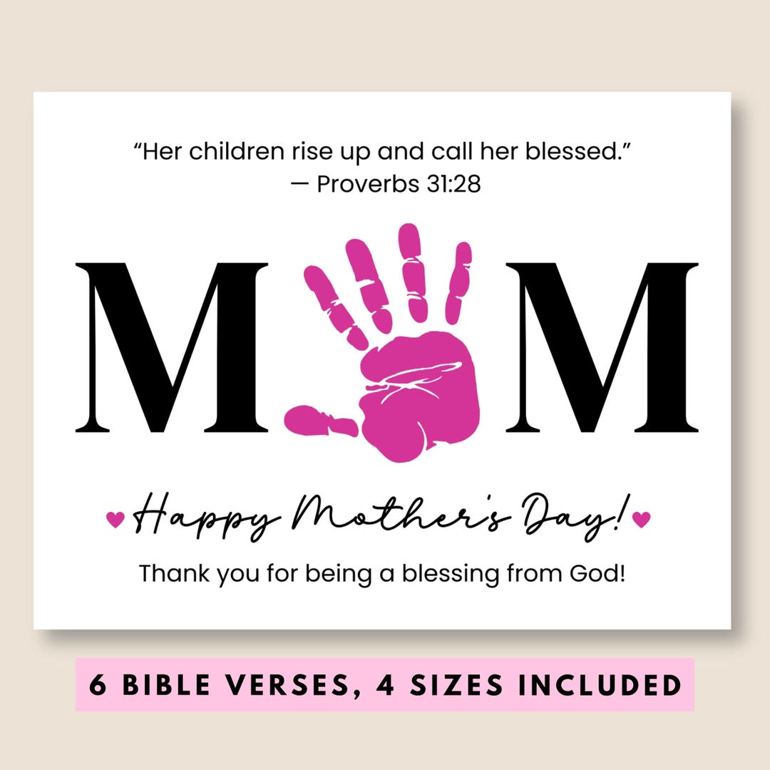 Mother's Day Bible Craft for Kids Pre K Sunday School Craft Mothers Day ...