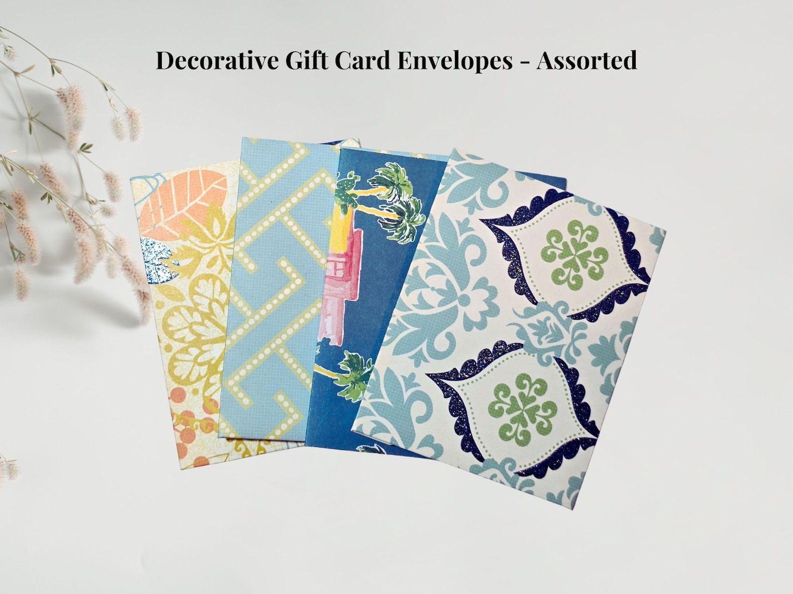 Assorted Mini Envelope Set With Seal. Money, Gift Card Holder, Teacher ...
