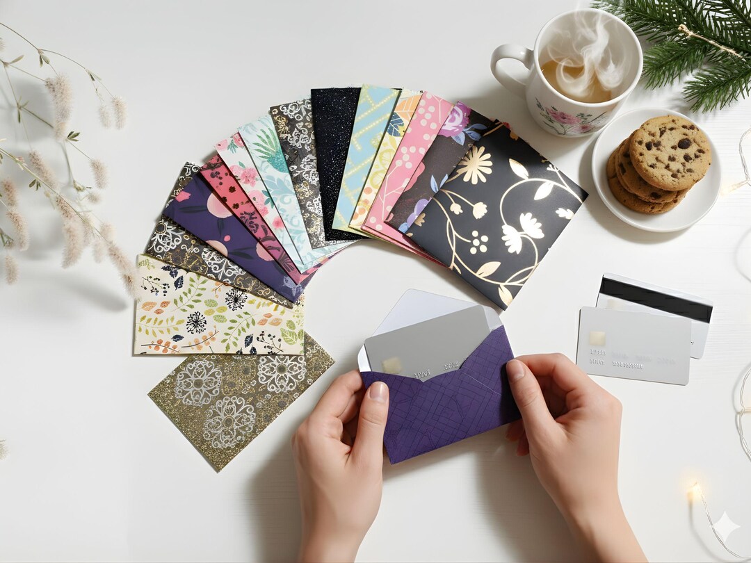 Assorted Mini Envelope Set With Seal. Money, Gift Card Holder, Teacher ...
