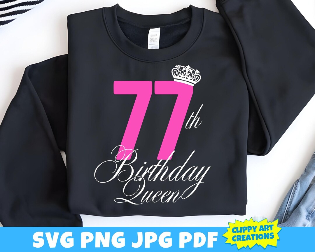 77th Birthday SVG, 1948 Birthday SVG, Its My Birthday SVG, 77 Birthday ...
