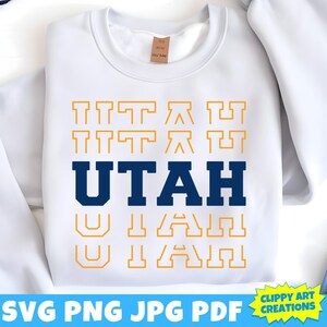 Utah SVG, USA State Svg, Hockey Svg, Baseball Svg, Utah Png, Football Svg, Basketball Svg, Cricut Cut File