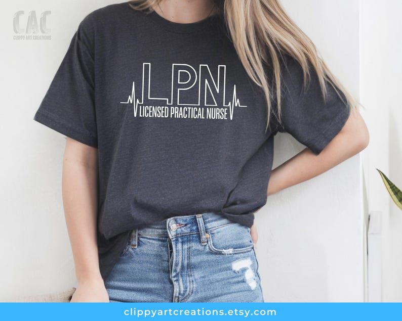 Parches Bordados Azules Para Enfermeras LPN (Licensed Practical Nurse) – Identificación Profesional