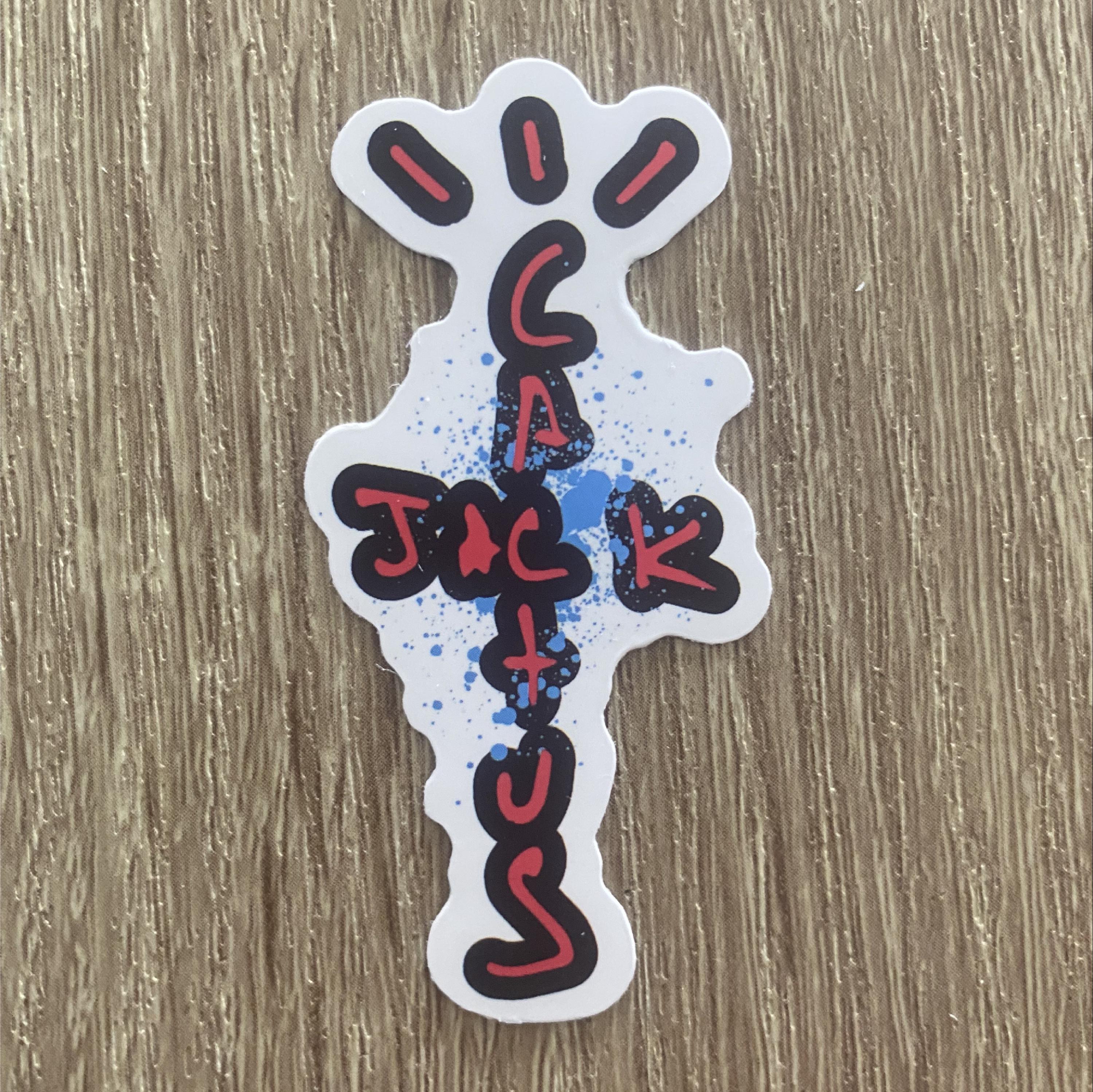 Travis Scott Sticker Set, Individually or in a Cactus Jack Pack