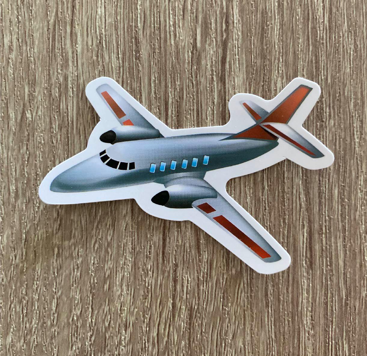 Set of Airplane Stickers, Individually or in Batches, for Computers ...