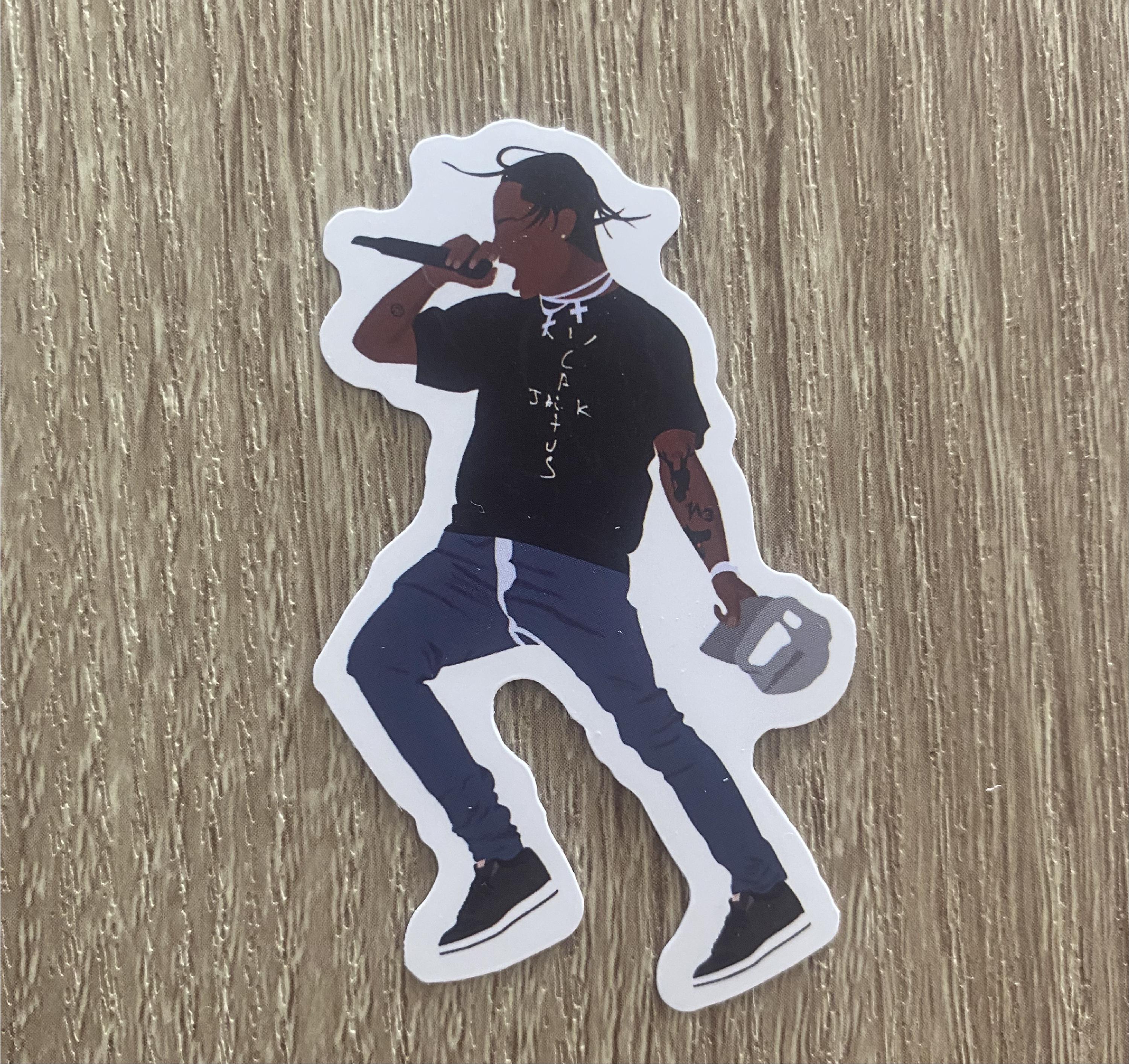 Travis Scott Sticker Set, Individually or in a Cactus Jack Pack