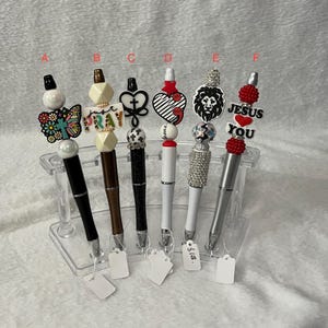 Christian Saying Focal Beadable Custom Pens