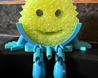 Soporte para esponjas impreso en 3D.