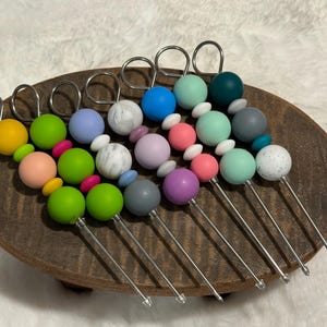 Beaded Poky Tool: Craft Glitter Snow Globe Weeding Tool