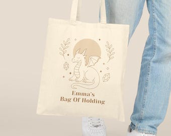Bag of Holding Tote: DnD Dice & RPG Accessory
