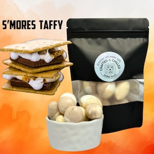 Freeze Dried Saltwater Taffy S&#39;mores