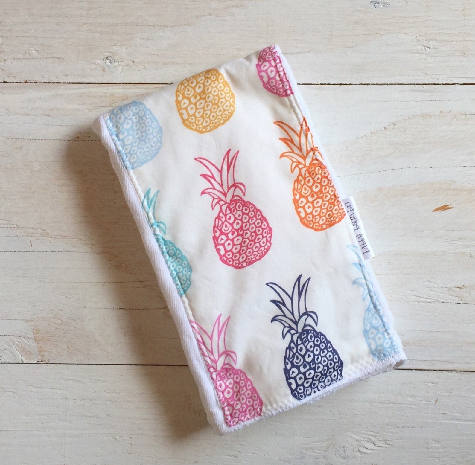 Pineapples Baby Gift Trendy Burp Cloth Burpie Boutique Etsy