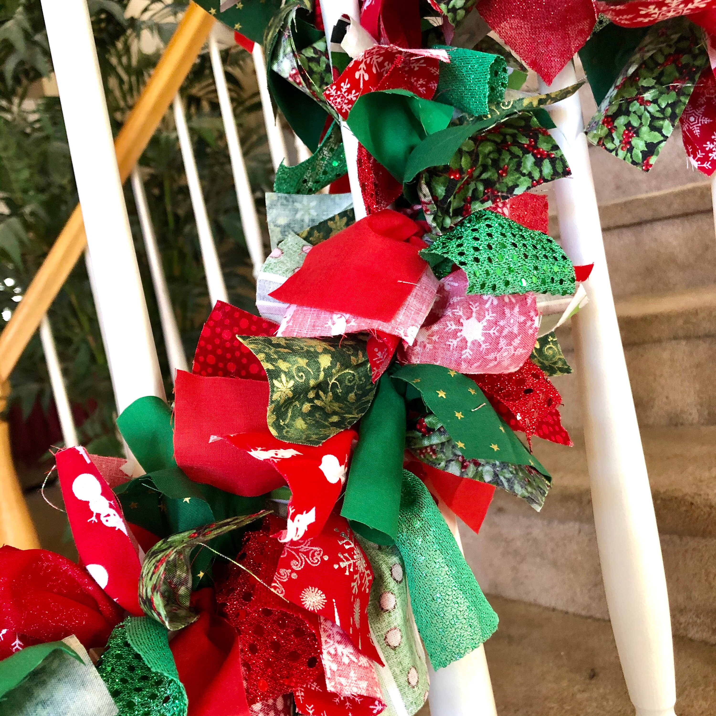 garland ties for railings