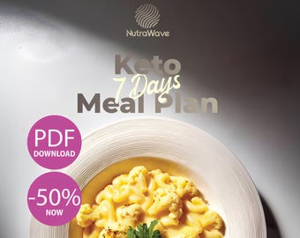 7-Day Keto Meal Plan: Low Carb Recipes for Weight Loss (PDF)