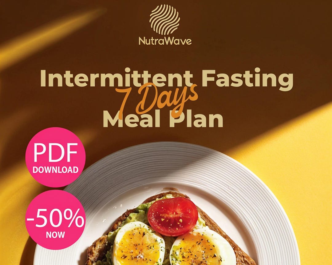7-day Intermittent Fasting Meal Plan PDF | Easy Weight Loss & Fasting ...