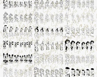 Druckbare Nail Art Praxis Vorlage, Schablone Nailart, DIY Nailart,