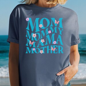 Comfort Colors Mama shirt Gift for Mom gift for birthday Mothers Day Gift Trendy Mom Shirt Cute Mom Shirt Mama Life Shirt Gift for wife