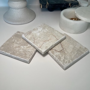 Handmade Aesthetic Stone Coasters