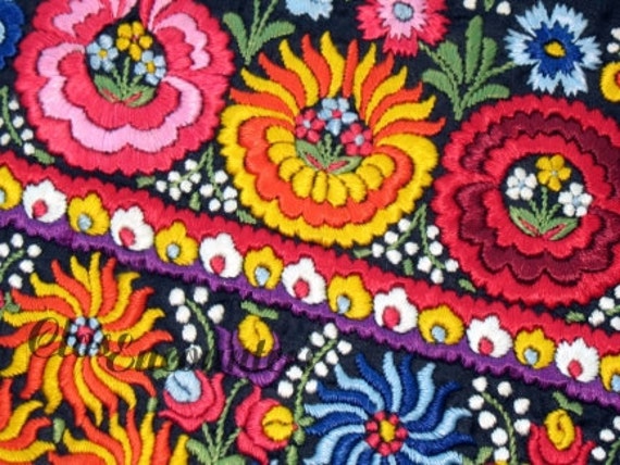 Stickerei Ungarische Magyar Matyo Folk Art Fotografie Kunstdruck 