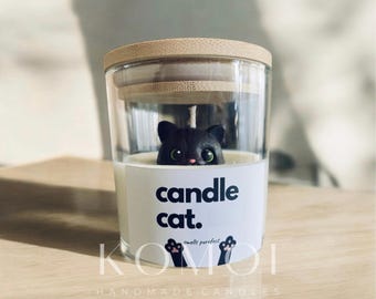 candle cat - Sojakerze im Glas | mit und ohne Duft