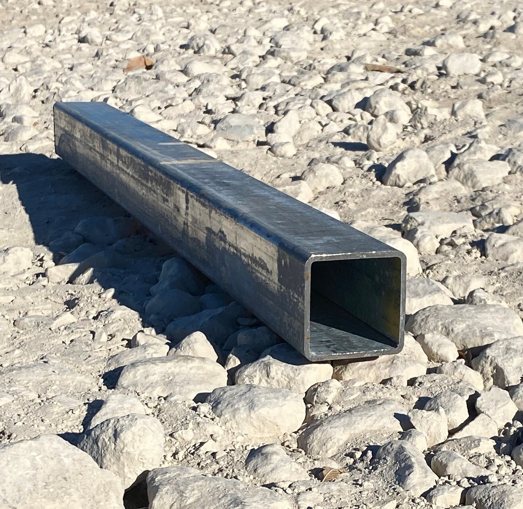 A500 Steel Square Tube - 1.5" X 1.5" X 0.1875" Wall, 48" Length, Structural Steel For Fabrication