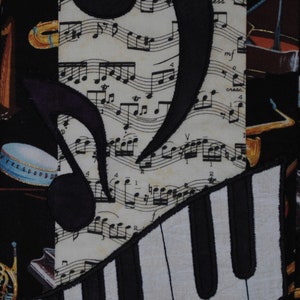 Music Music - Quilted Wall Hanging Pattern Download - Etsy