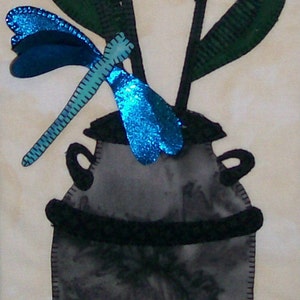 Grandmas Milk Can - Quilted Wall Hanging Pattern Download