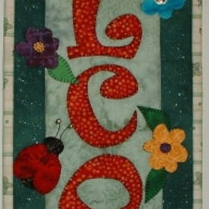 Welcome Home - Quilted Wall Hanging Pattern Download