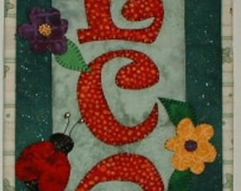 Welcome Home - Quilted Wall Hanging Pattern Download