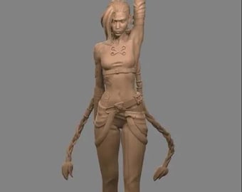 league of legends jinx figure statue 3d printer stl files