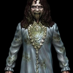 The Exorcist Statue 3D-model 3D-printer stl-bestanden