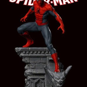 Amazing Spider-Man 3d model figure ( STL file)
