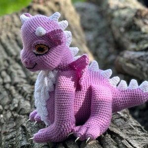 Baby Dragon Surrian Amigurumi Crochet PDF Pattern