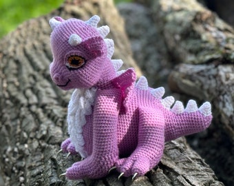 Baby Dragon Surrian Amigurumi Crochet PDF Pattern