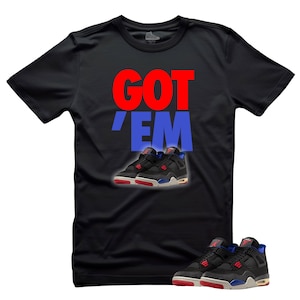 Jordan 4 Rare Air Sneaker Match Tees- GOT&#39;EM Urban Streetwear Clothing Matching Sneaker Shirts