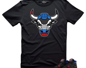 Jordan 4 Rare Air Sneaker Match Tess -The BULL Urban Streetwear Clothing Matching Sneaker shirts