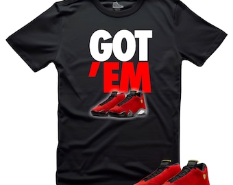 black ferrari 14s shirt