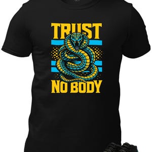 Jordan 11 Gamma Sneaker Match Trust No Body  Unisex Match Tees Black