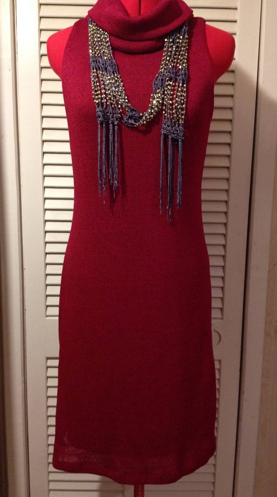 Vintage Knit Dress by RAMPAGE