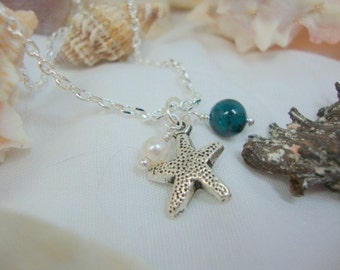 The Starfish Necklace Friend Bridesmaid Wedding Jewelry