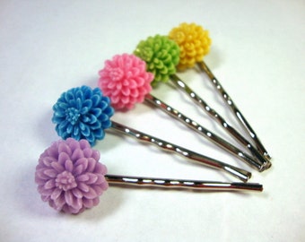 Garden Flowers Hair Pins Wedding Bridesmaid Hair Accessories