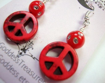 Peace Earrings