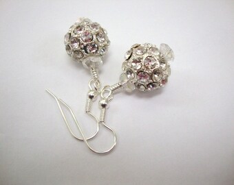 Königin Guineviere Crystal Earrings Brideal Earrings Hochzeit Schmuck