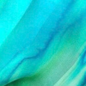 Silk Ruana Hand Dyed Extra Large Hand Painted Cape image 6