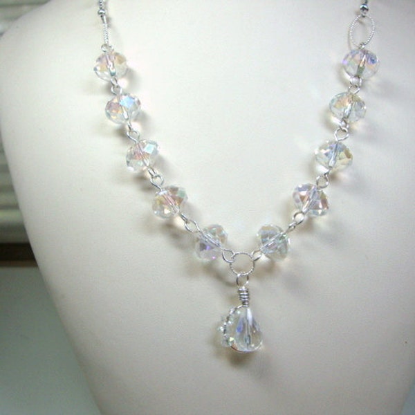 Sparkle All Day Crystal Bridal Necklace Wedding Jewelry Formal Occasion