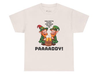 Maglietta unisex per il giorno di San Patrizio con birra Leprechaun