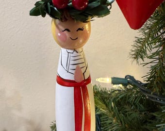 Swedish Santa Lucia ornament