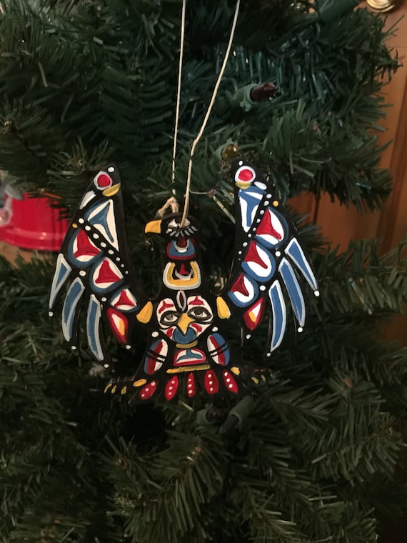 Thunderbird Native American - Cedar Ornament Thunderbird Native American - Cedar Ornament