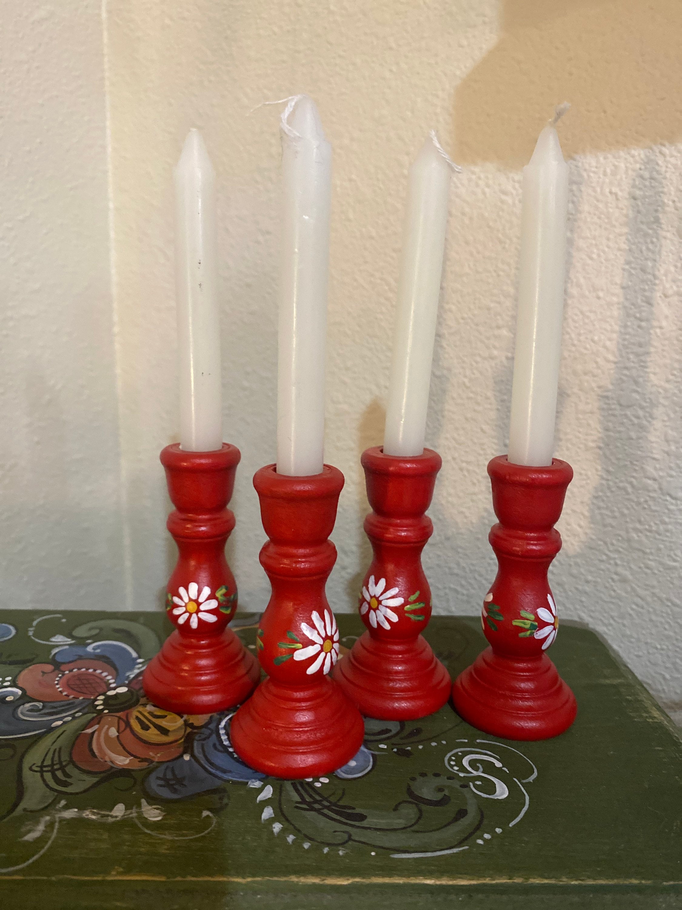 from Sweden＊Vintage candle stand＊・* 【希少品 Brushed Metal