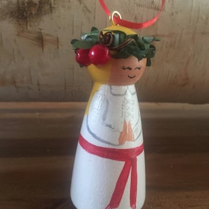 Swedish Santa Lucia ornament